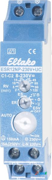 Relè a impulso Guida DIN Eltako ESR12NP 1 NA 230 V/DC, 230