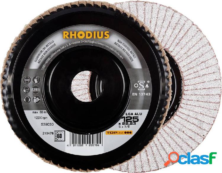 Rhodius 211315 Disco abrasivo a lamelle LGA ALU Rhodius 125