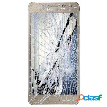 Riparazione Samsung Galaxy Alpha LCD e Touch Screen - Oro