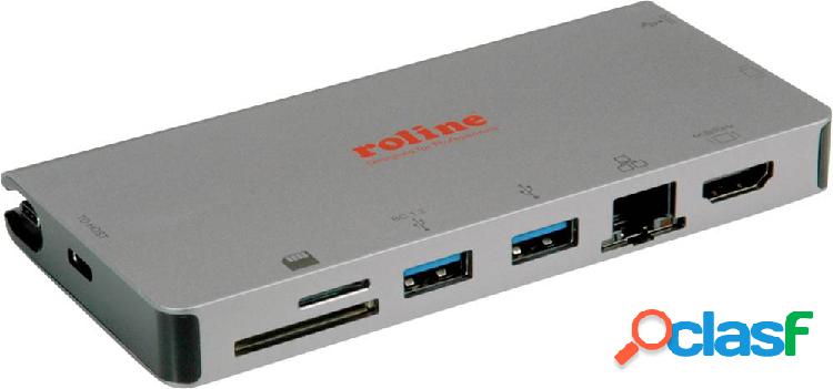 Roline 12.02.1022 Notebook Dockingstation Adatto per