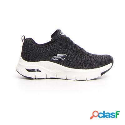 SKECHERS Arch Fit Infinite Adventure sneaker - nero bianco