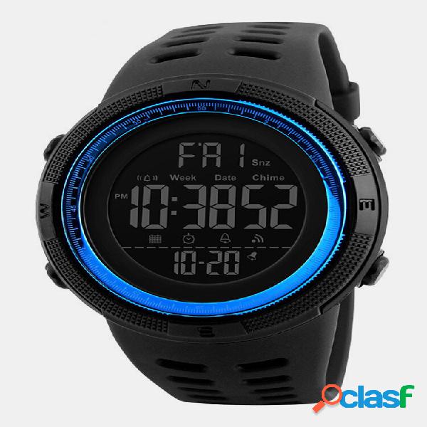 SKMEI Uomo Orologio Digitale Sportivo Idrorepellente con
