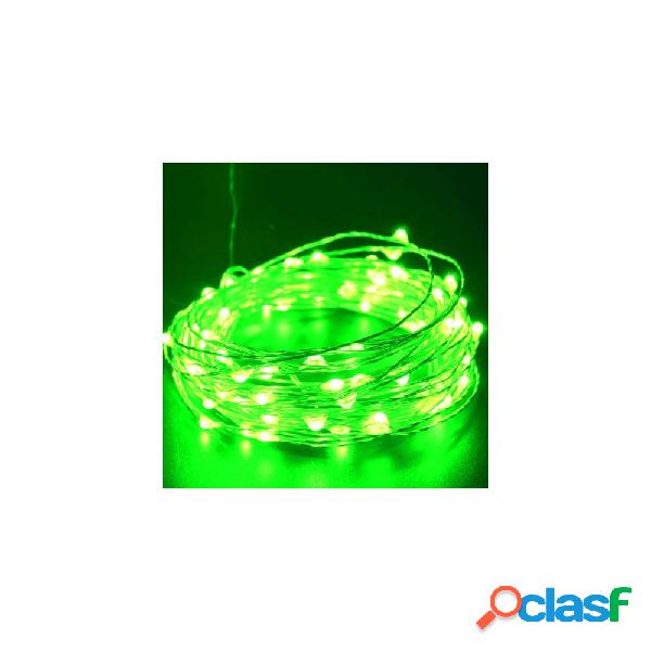 STRISCIA 3 METRI STRIP LED BOBINA FLESSIBILE A BATTERIE FILO