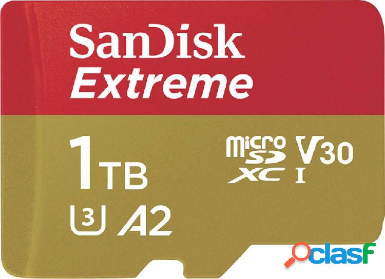 SanDisk Extreme™ Scheda microSDXC 1 TB Class 10, UHS-I,