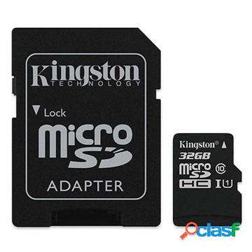 Scheda di memoria Kingston Canvas Select MicroSDHC