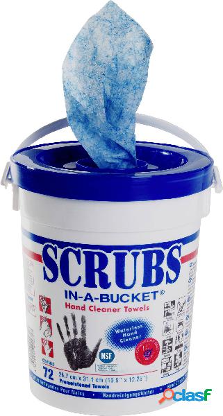 Scrubs In-a-Bucket Salviette per la pulizia delle mani 72