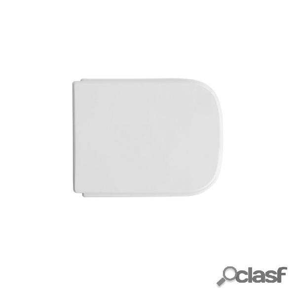 Sedile wc bianco per Azzurra vaso Iris larghezza 35,2 cm