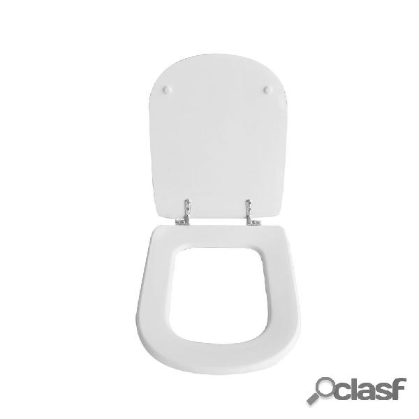 Sedile wc legno bianco per Dolomite vaso Gemma 2 larghezza