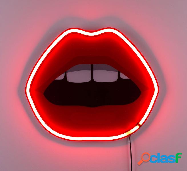 Seletti Job - Blow Mouth Lampada a Neon da Parete