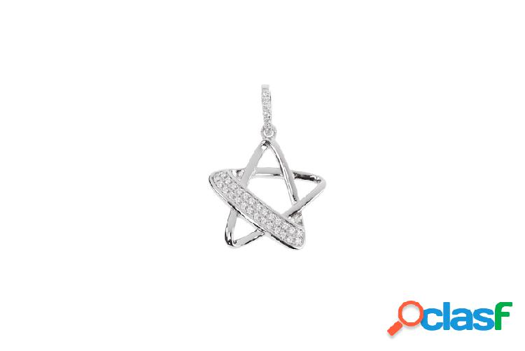 Selezione Zanolli Ciondolo argento Stella incrociata con