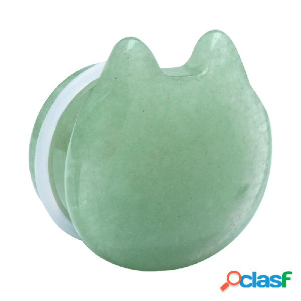 Single flared plug (stone) con gatto e O-Ring Pietra Tunnel