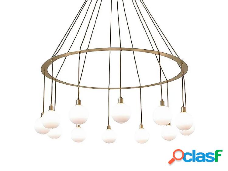 SkLO Drape 12 Circle Lampada a Sospensione
