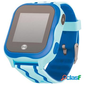 Smartwatch Forever See Me KW-300 per bambini con GPS - blu