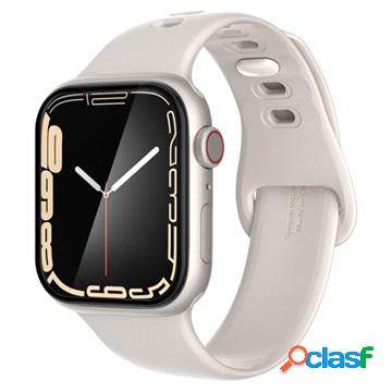 Spigen ProFlex Ez Fit Apple Watch Series 7 Vetro temperato -