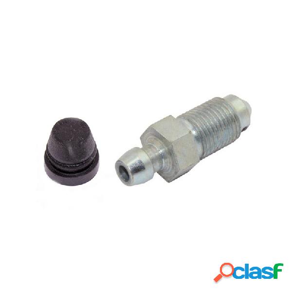 Spurgo pinza freno M10x1 lunghezza 29mm completo grigio