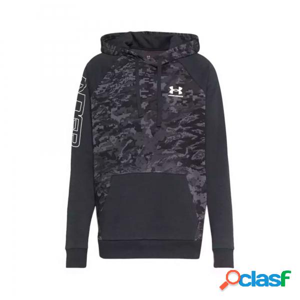 Sudadera Ua Rival Flc Camo Script Hd Under Armour - Felpe