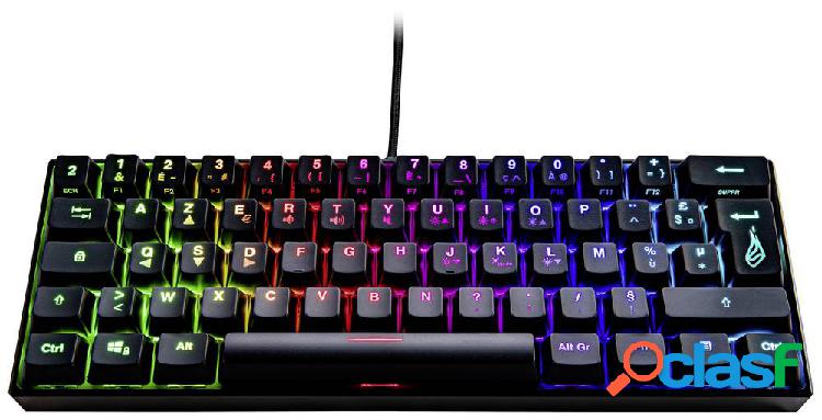 Surefire Gaming KingPin M1 Cablato, USB Tastiera da gioco
