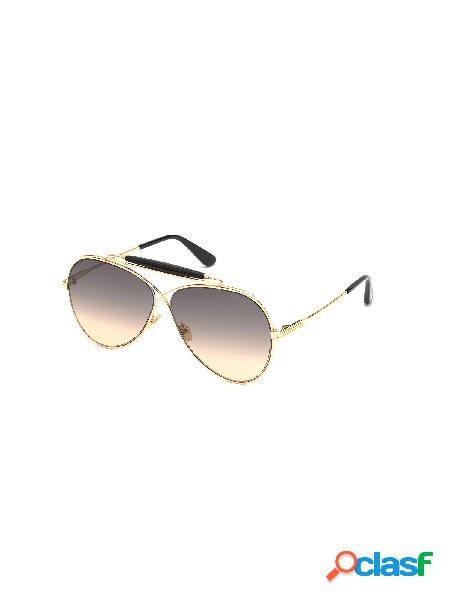 TOM FORD OCCHIALI DA SOLE DONNA FT081830B METALLO MULTICOLOR