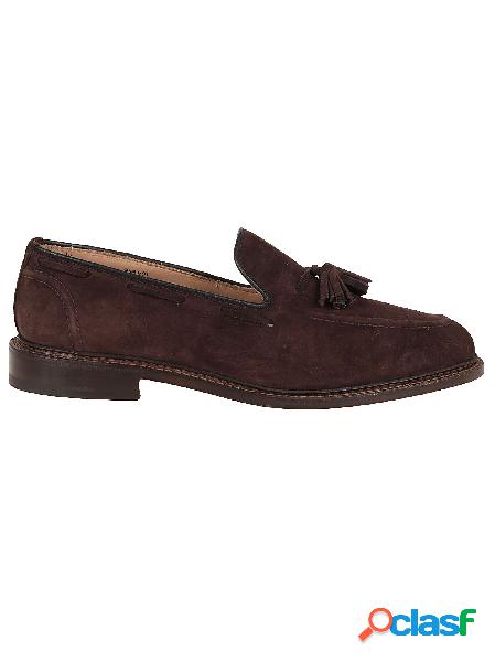 TRICKERS MOCASSINI UOMO ADAMNEWBROWN CAMOSCIO MARRONE