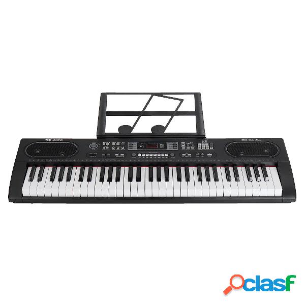 Tastiera elettronica musicale multifunzionale a 61 tasti