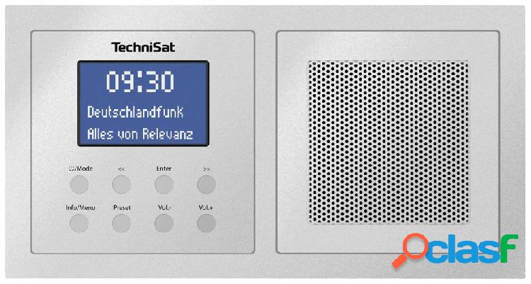 TechniSat DIGITRADIO UP 1 Radio a spina DAB+, FM Bluetooth,