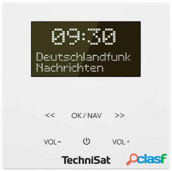 TechniSat DIGITRADIO UP 55, weiß Radio a spina DAB+, FM