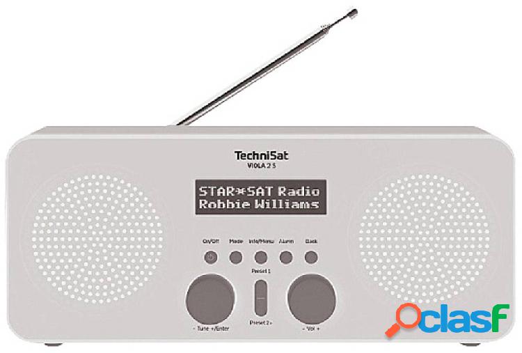 TechniSat Viola 2 S, schwarz Radio portatile DAB+, FM incl.
