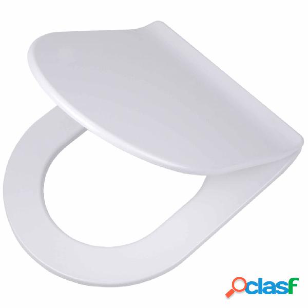 Tiger Sedile WC a Chiusura Morbida Carter Duroplast Bianco