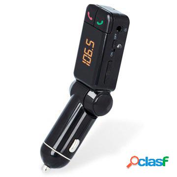 Trasmettitore FM Bluetooth Forever TR-320 e caricabatteria