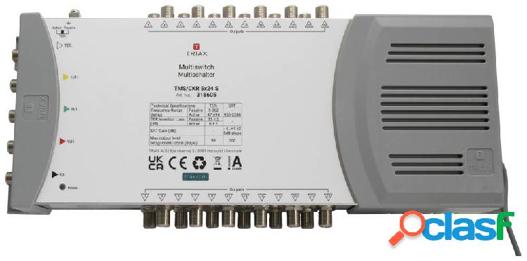 Triax TMS/CKR 5x24 S SAT multiswitch Ingressi (Multiswitch):