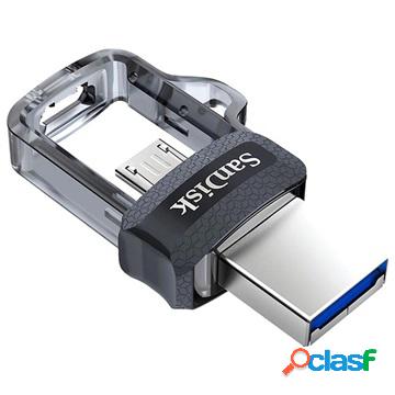 UnitÃ flash SanDisk Ultra Dual Drive m3.0 SDDD3-032G-G46 -