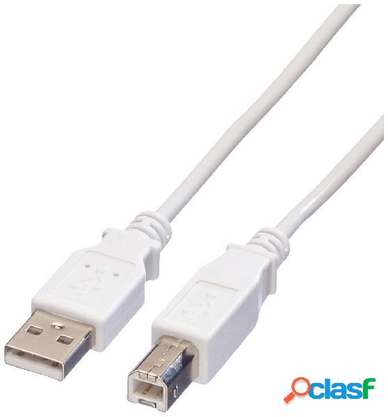 Value Cavo USB USB 2.0 Spina USB-A, Spina USB-B 0.80 m