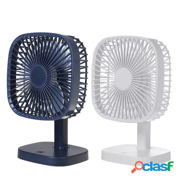 Ventilatore da scrivania DC5V a 3 marce nero / bianco a 3