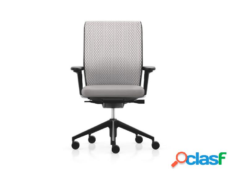 Vitra ID Mesh Sedia da Ufficio - 24 Soft Grey/05 Cream