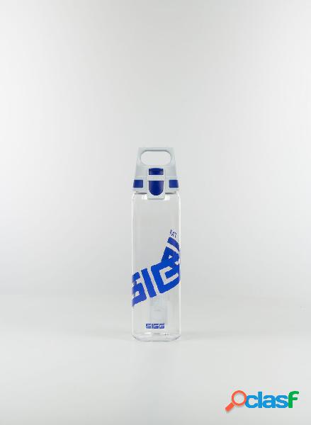 WATER BOTTLE TOTAL CLEAR ONE BLUE 0.75 L