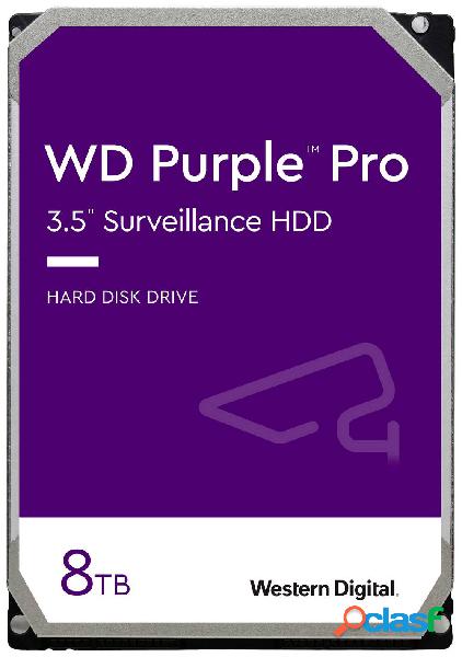 WD 8 TB Hard Disk interno 3,5 SATA WD8001PURP Dettaglio