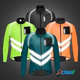 WOSAWE Mens Winter Windbreaker Cycling Jacket Wind Jacket