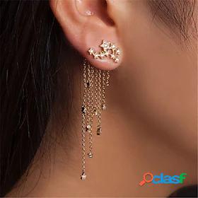 Womens Earrings Street Chic Modern Earring Star / Gold /