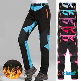 Womens Ski / Snow Pants Fleece Lined Pants Softshell Pants