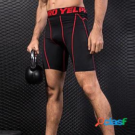 YUERLIAN Mens Athletic Compression Shorts Running Tight