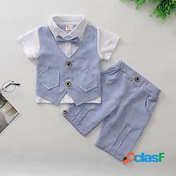 camicia da bambinoamp; pantaloncini set formale 2-6 anni 2