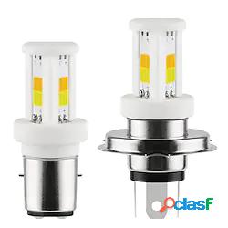 infitary moto ceramica 3 lati led faro ba20d h4 lampadina