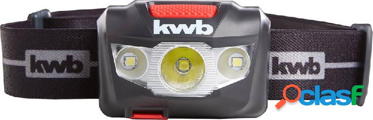 kwb 949700 Lampada frontale a batteria ricaricabile 214 lm 9