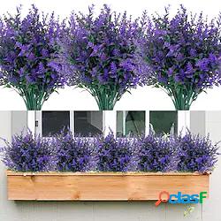 lavanda artificiale per esterni resistente ai raggi UV fiori