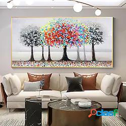 pittura a olio fatta a mano su tela wall art decor originale