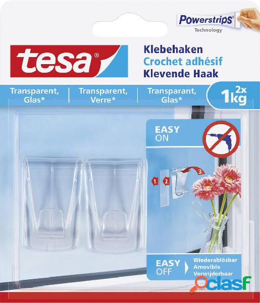 tesa Ganci adesivi tesa® Trasparente Contenuto: 2 pz.
