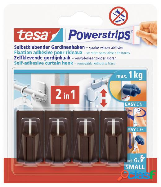 tesa POWERSTRIPS® Marrone Contenuto: 4 pz.