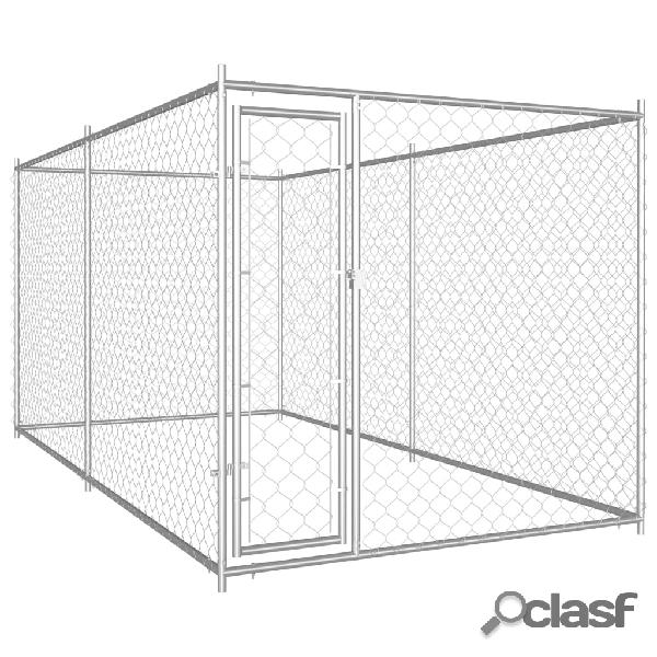 vidaXL Canile da Esterno 382x192x185 cm