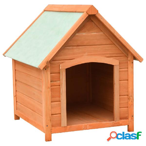 vidaXL Cuccia per Cani in Legno Massello di Pino e Abete
