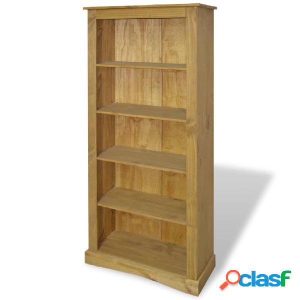 vidaXL Libreria 5 Ripiani Pino Messicano Corona Range